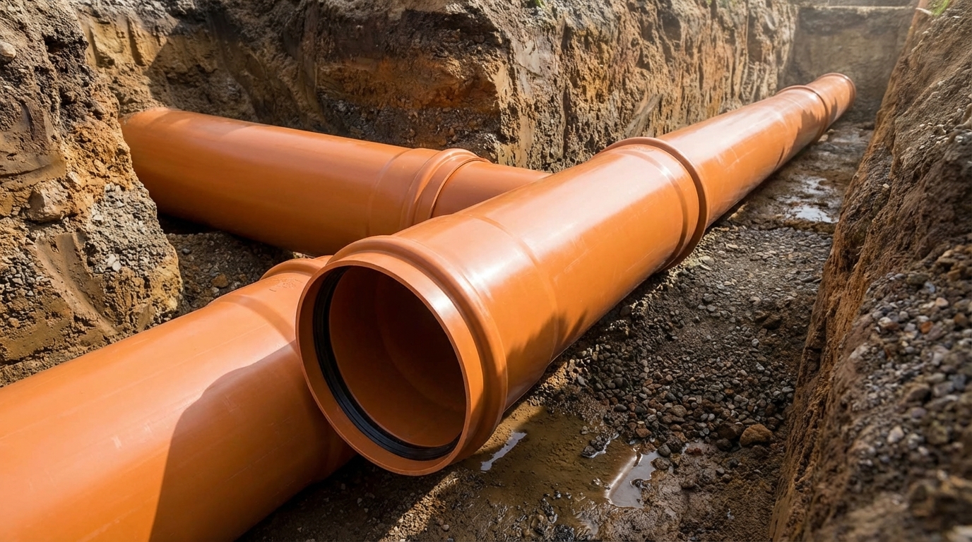 Tubes PVC assainissement TINMEL pour puits et évacuation