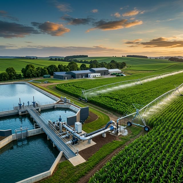 Premium agricultural water infrastructure